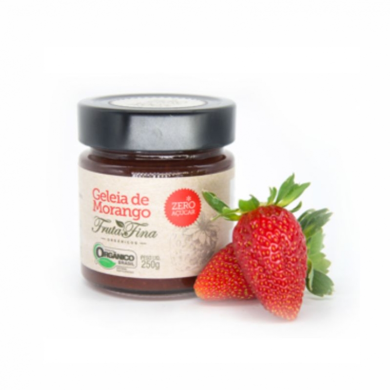 Fraise Geléia de Morango Orgânica